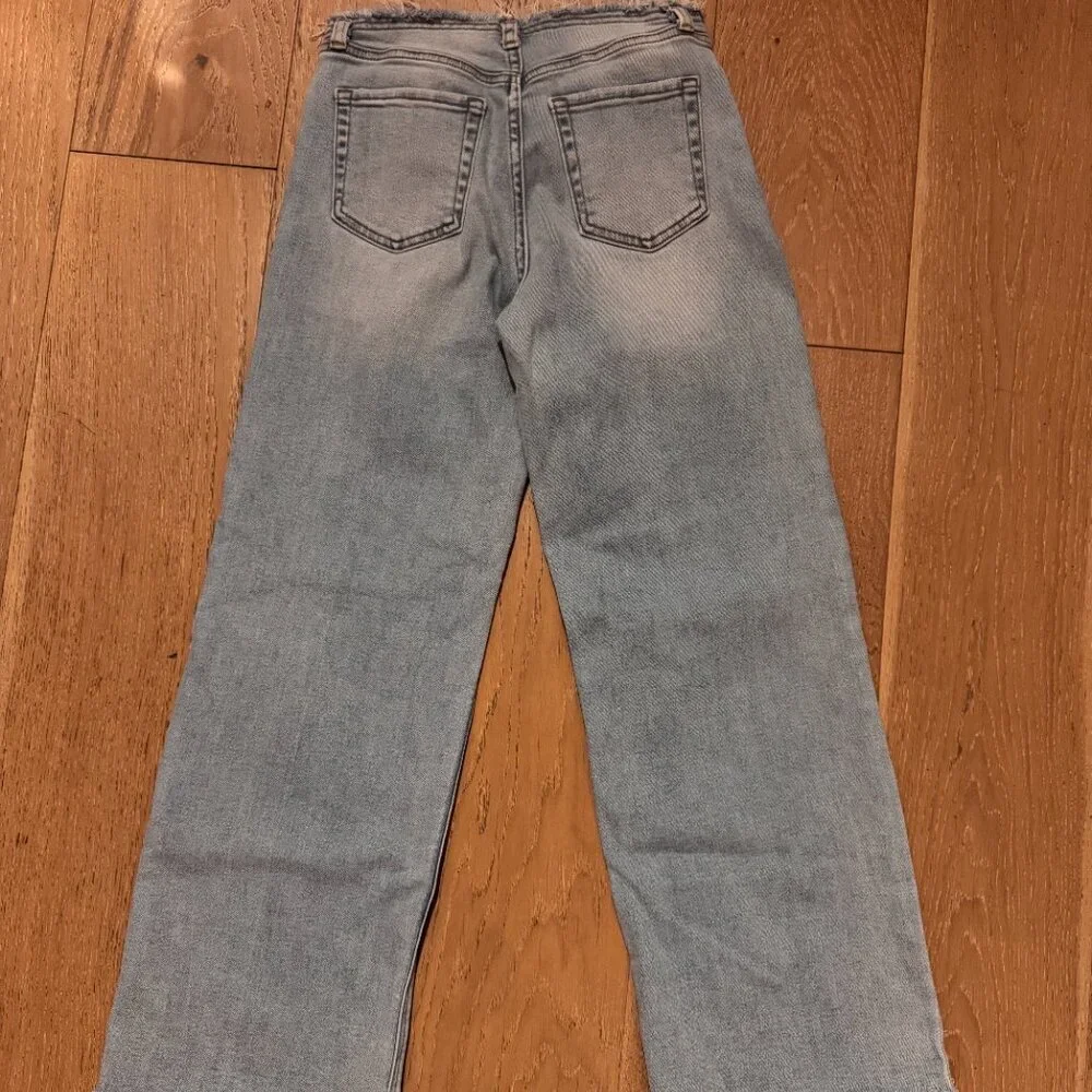 JBD raw hem straight leg jeans - Picture 3 of 3